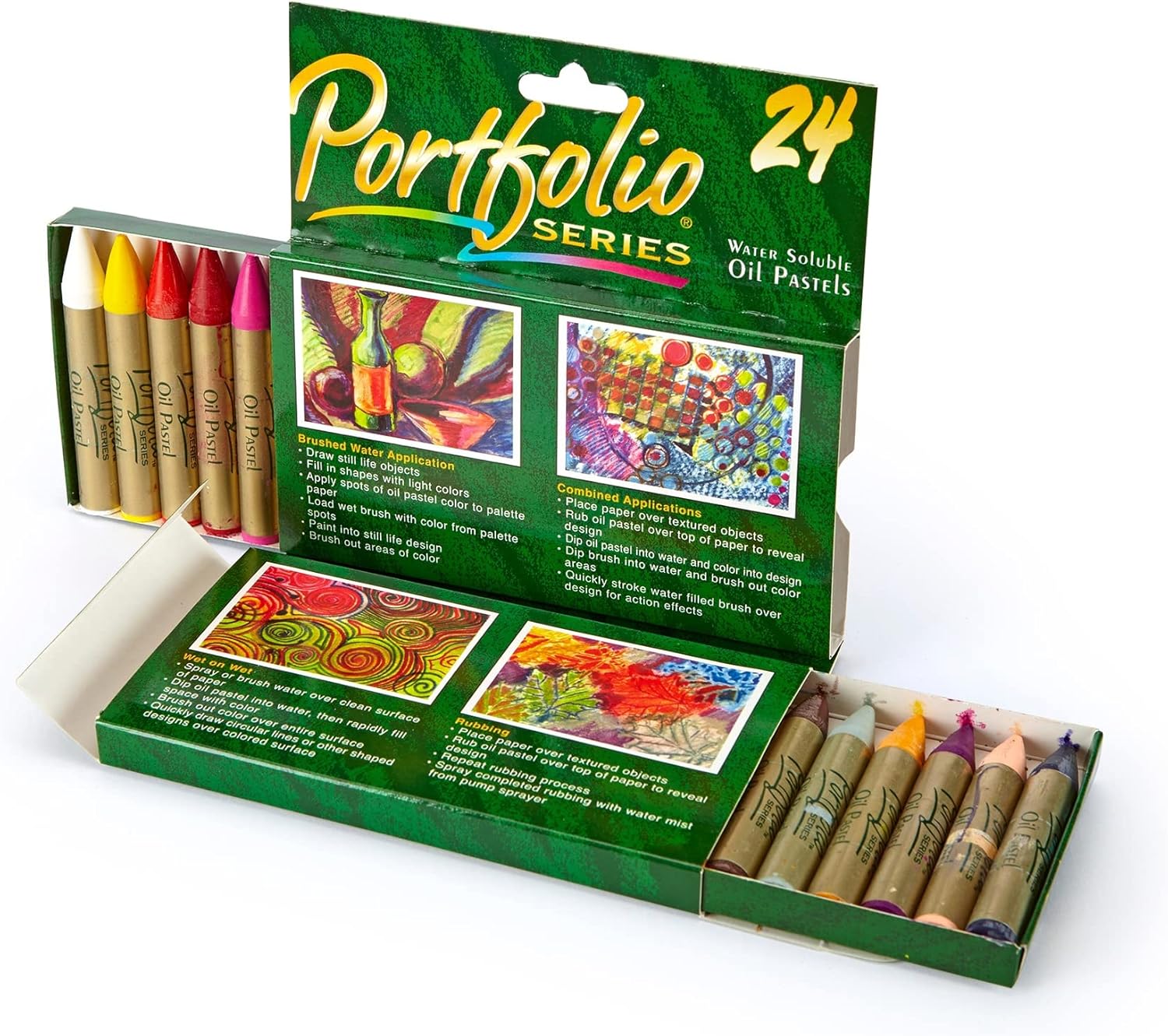 Crayola Portfolio Series Oil Pastels, Water Soluble, 24 Count, Colors May Vary - Image 7
