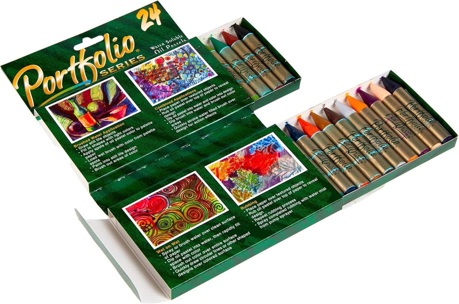 Crayola Portfolio Series Oil Pastels, Water Soluble, 24 Count, Colors May Vary - Image 8