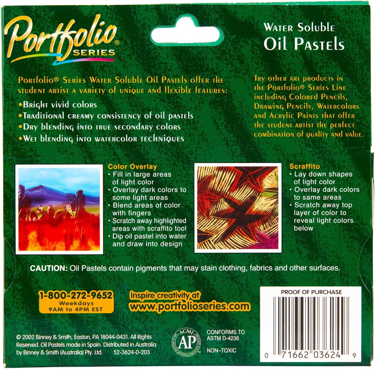 Crayola Portfolio Series Oil Pastels, Water Soluble, 24 Count, Colors May Vary - Image 9